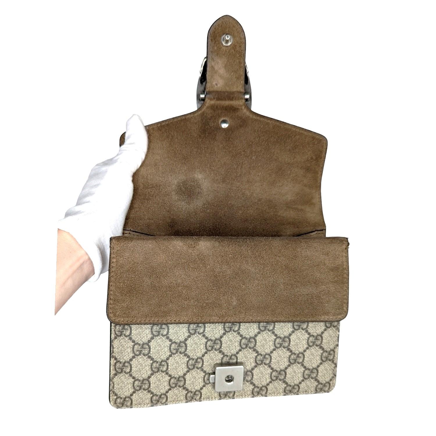 Women's Gucci Dionysus GG Supreme Mini Shoulder Bag