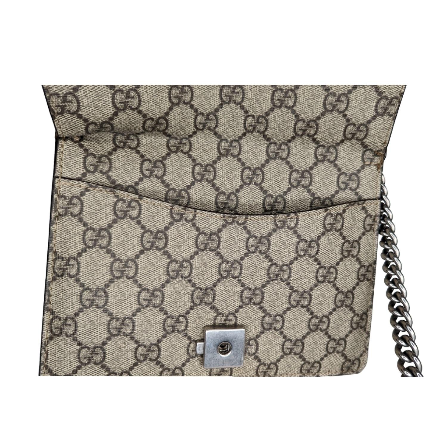 Gucci Dionysus GG Supreme Mini Shoulder Bag 1