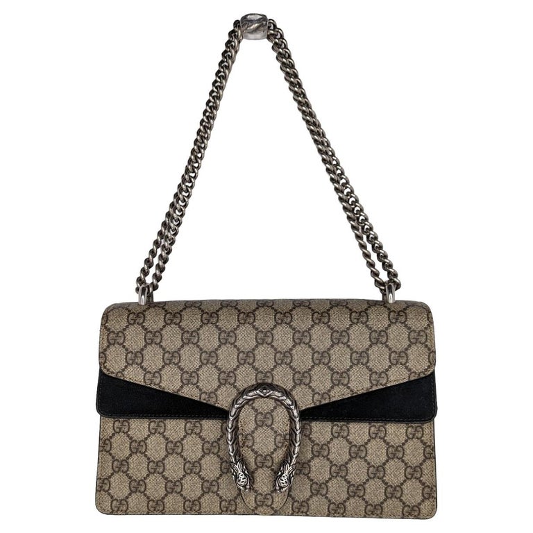 Supplement dejligt at møde dig Ejendommelige Gucci Dionysus GG Supreme Small Shoulder Bag For Sale at 1stDibs