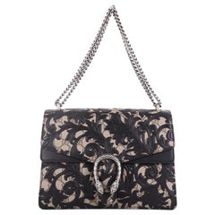 Gucci Dionysus Handbag Arabesque GG Coated Canvas Medium
