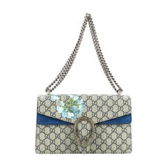 Gucci Dionysus Handbag Blooms Print GG Coated Canvas Small