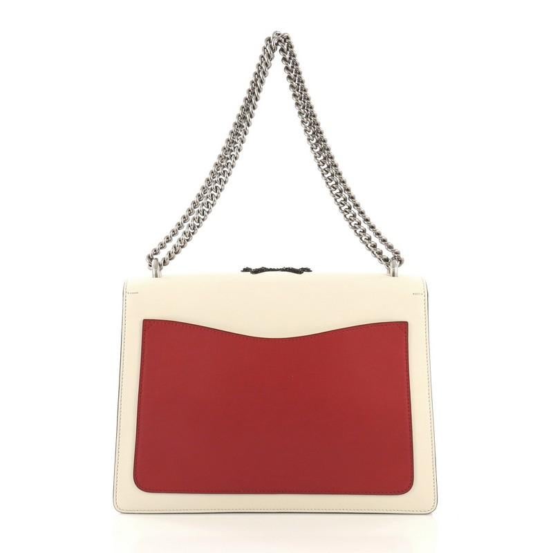 Gucci Dionysus Handbag Embellished Leather Medium In Good Condition In NY, NY