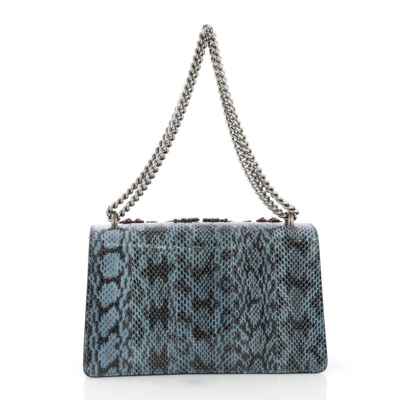 Gucci Dionysus Handbag Embellished Python Small In Good Condition In NY, NY
