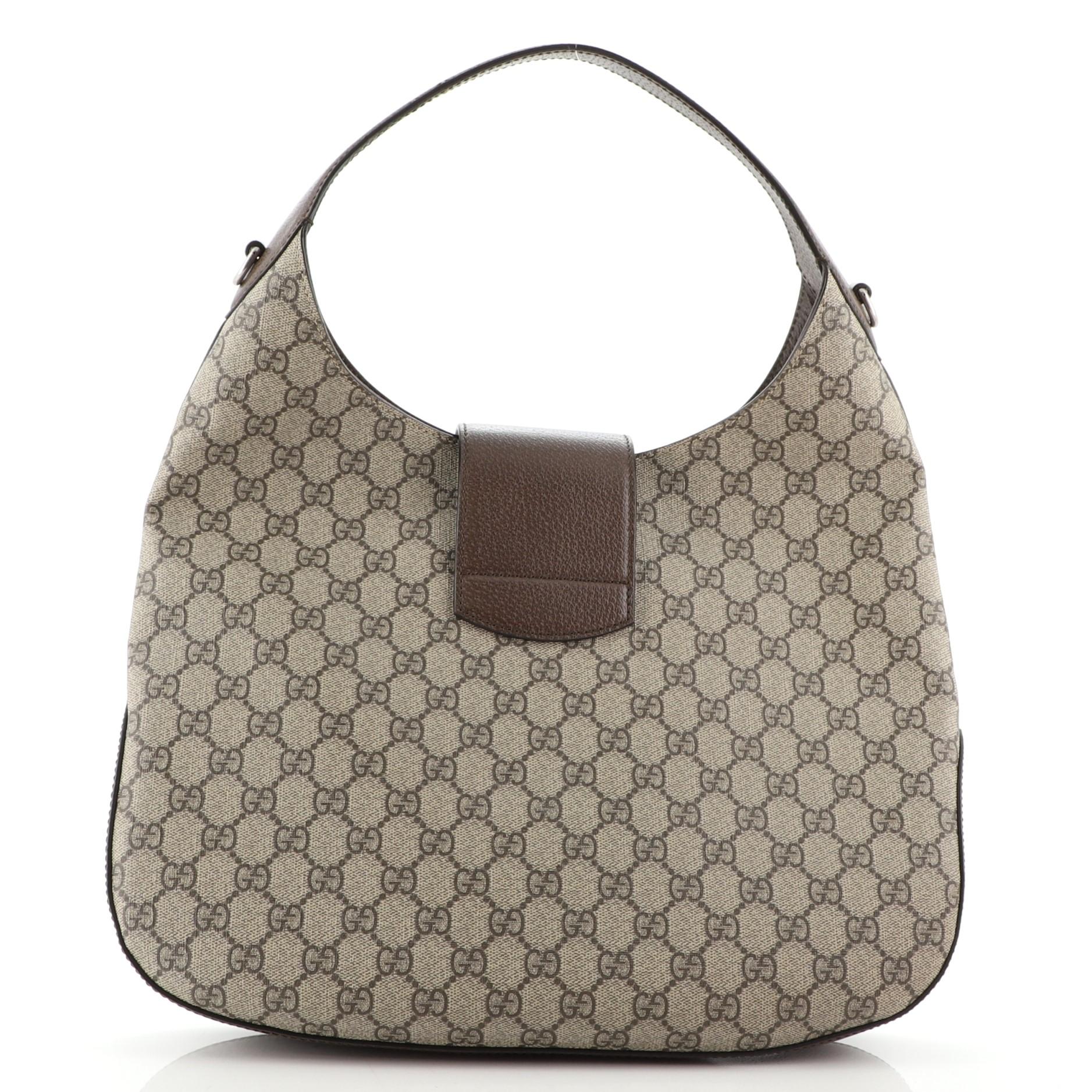 Gucci Dionysus Hobo bestickt GG beschichtetem Segeltuch Medium im Zustand „Gut“ in NY, NY