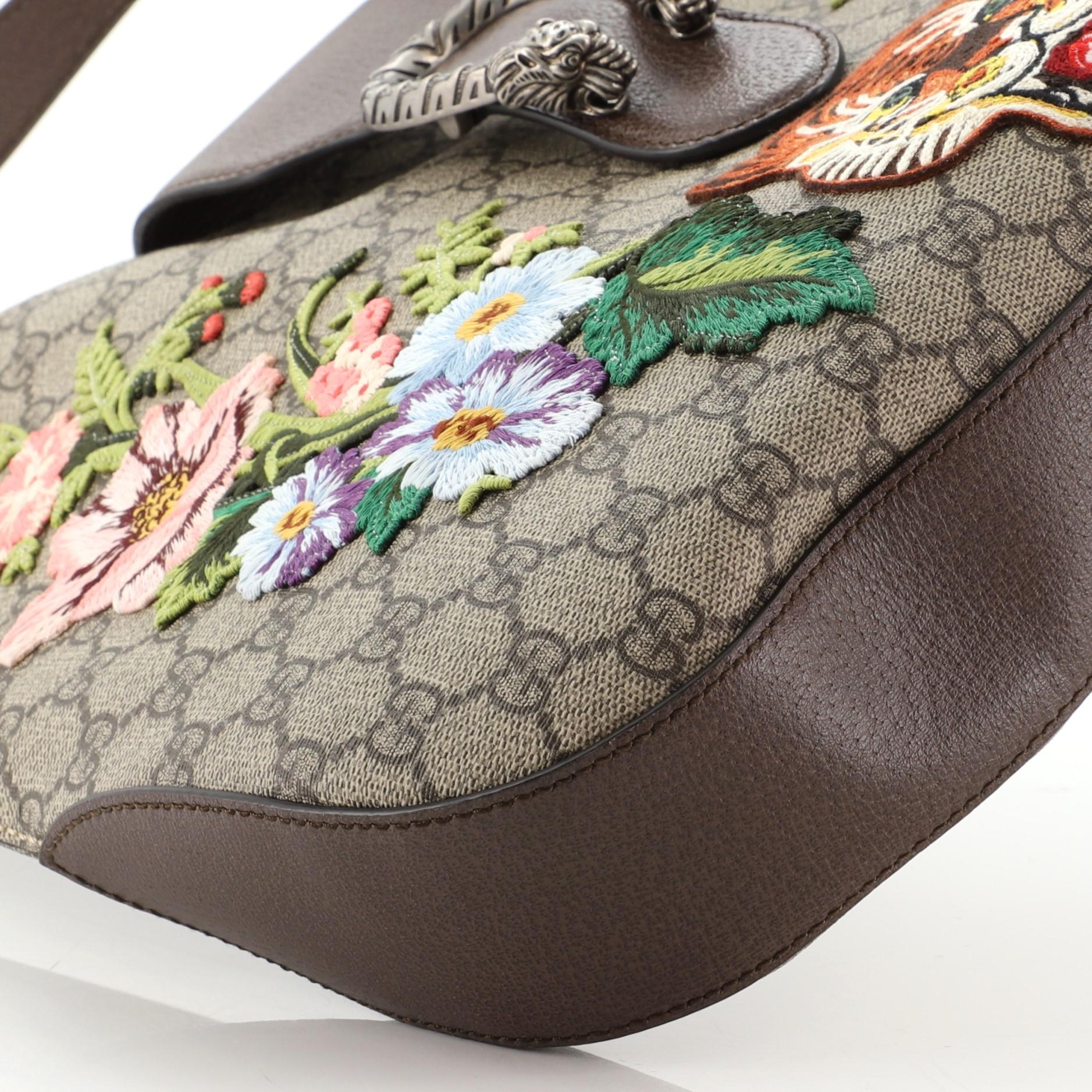 Gucci Dionysus Hobo bestickt GG beschichtetem Segeltuch Medium 2