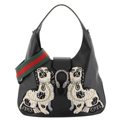 Gucci Dionysus Hobo Embroidered Leather Maxi