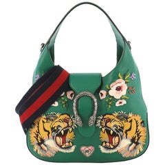  Gucci Dionysus Hobo Embroidered Leather Small