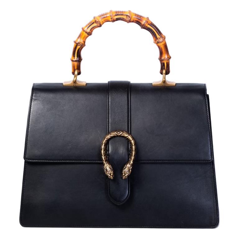 Gucci Dionysus Large Bamboo Top Handle Bag at 1stDibs