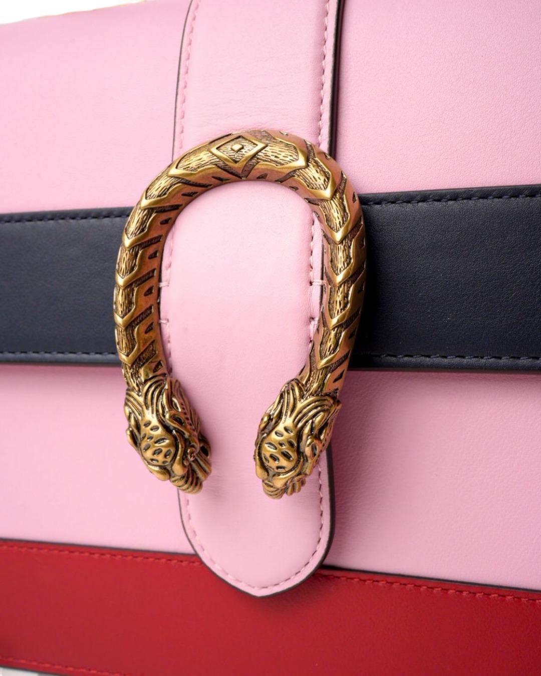 Gucci Dionysus Medium Bamboo Web Pink 8