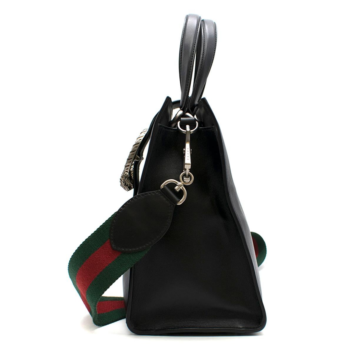 gucci dionysus leather top handle bag