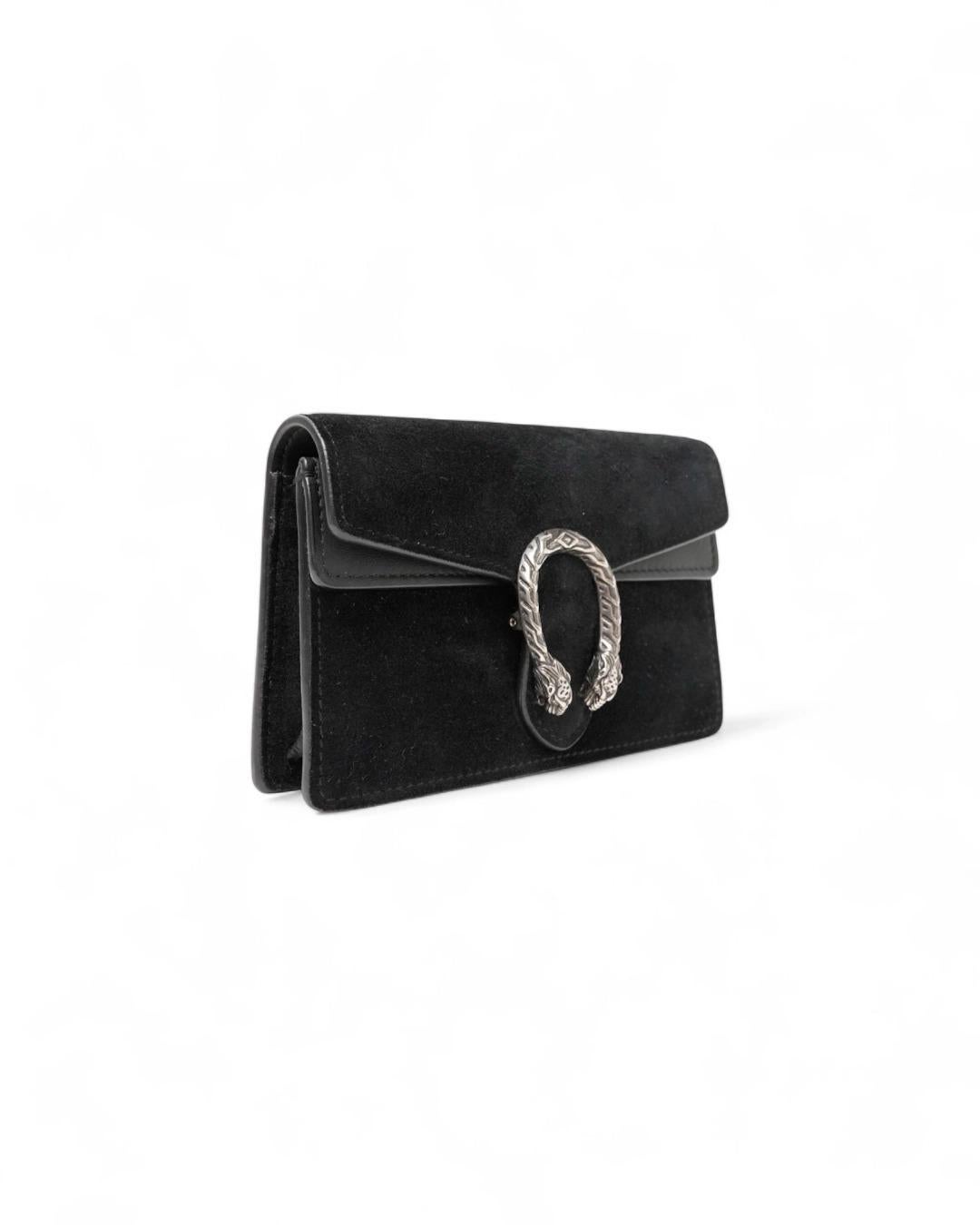 Gucci Dionysus Mini Camoscio Nero Black en venta