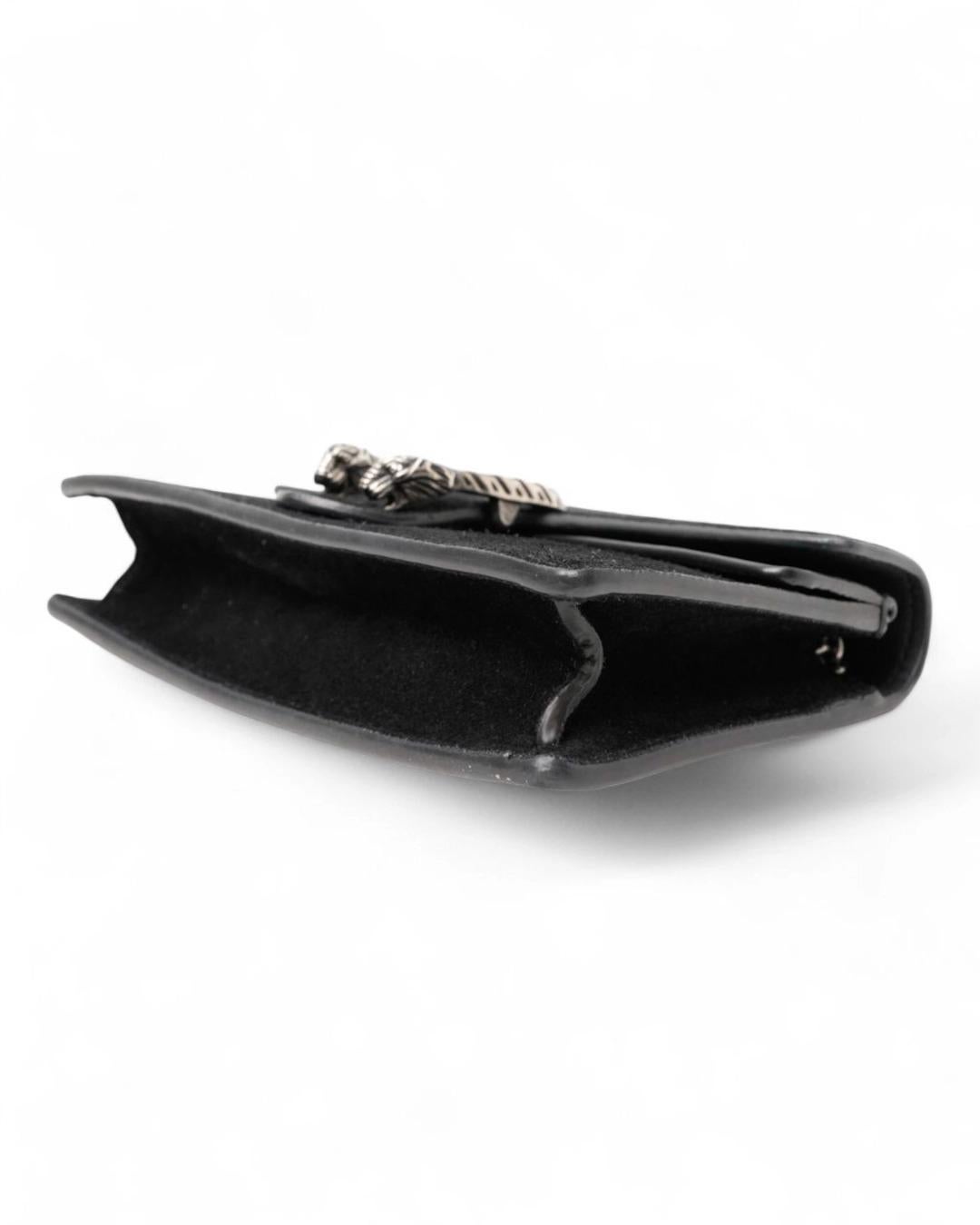 Gucci Dionysus Mini Camoscio Nero en venta 2
