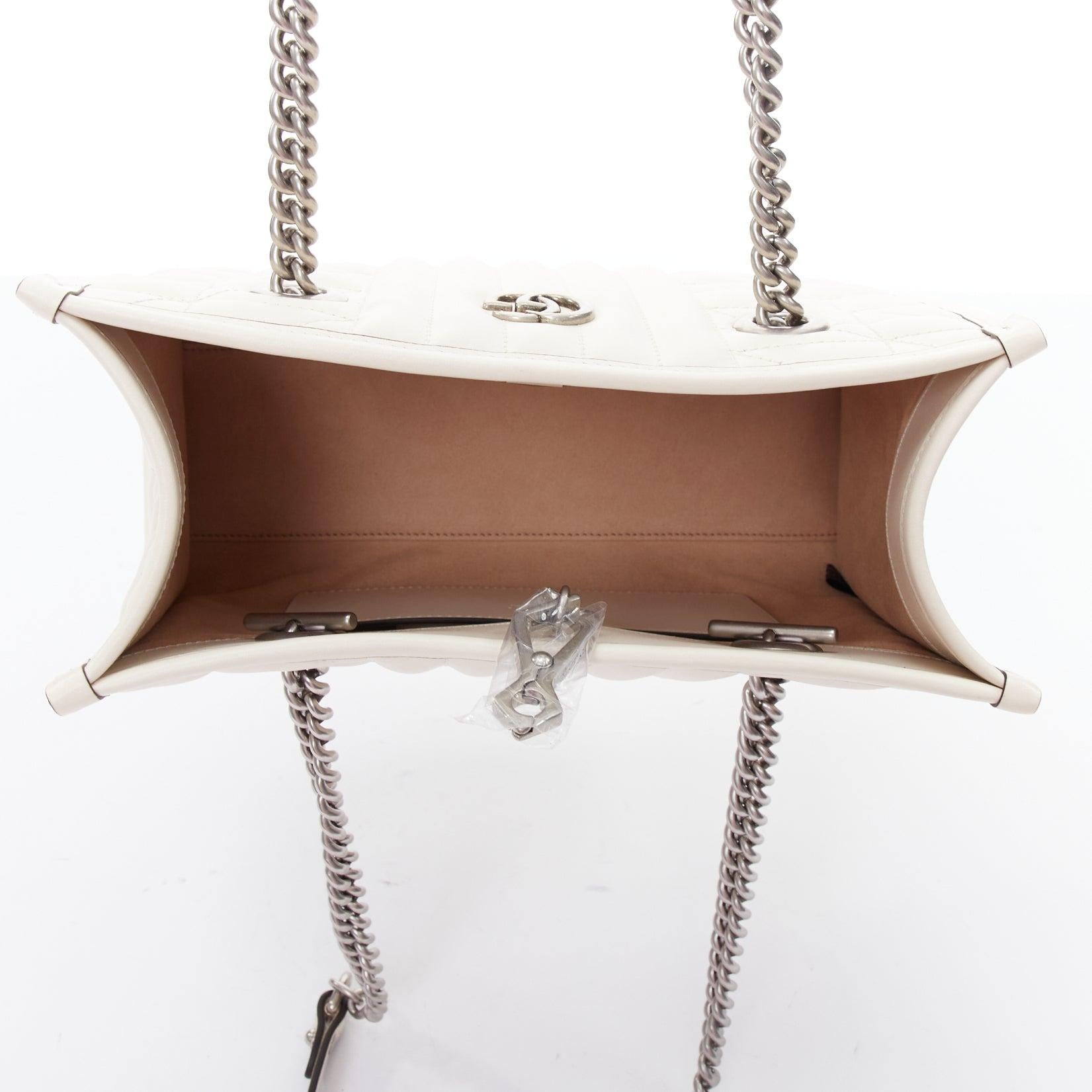 GUCCI Dionysus Mini cream textured leather chain crossbody flap bag 4