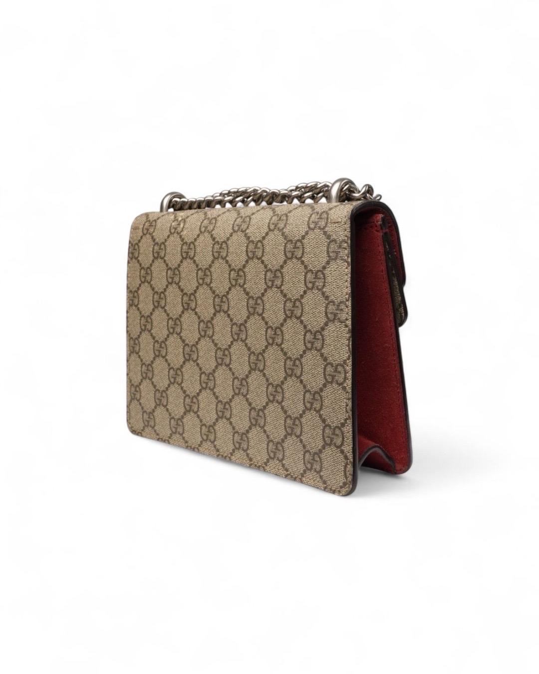 Gucci Dionysus Mini GG Supreme Rossa en vente 1