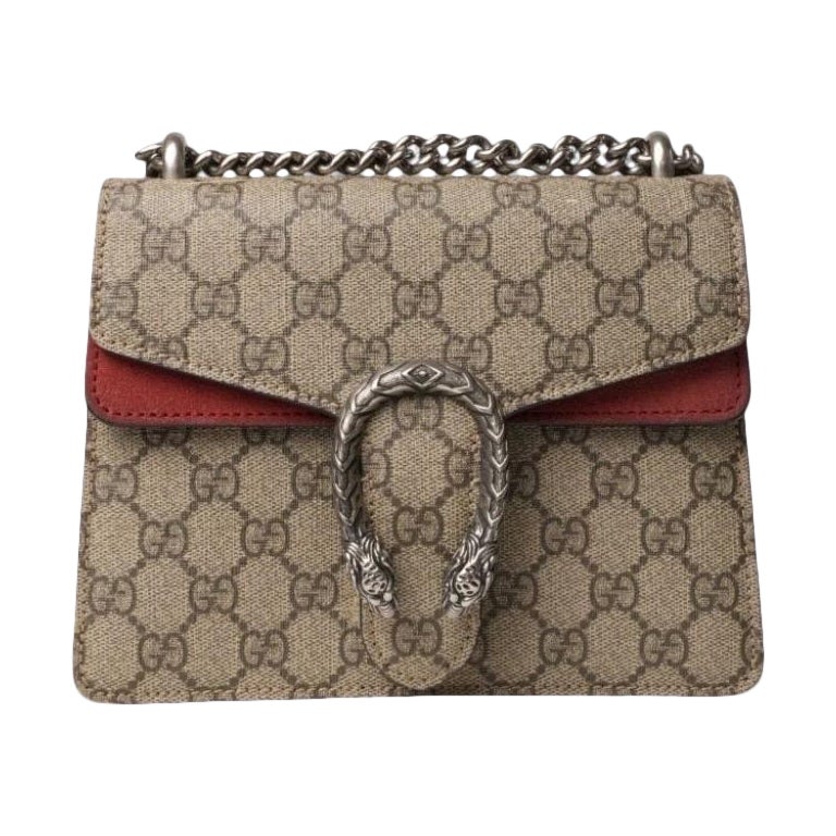 Gucci Dionysus Mini GG Supreme Rossa
