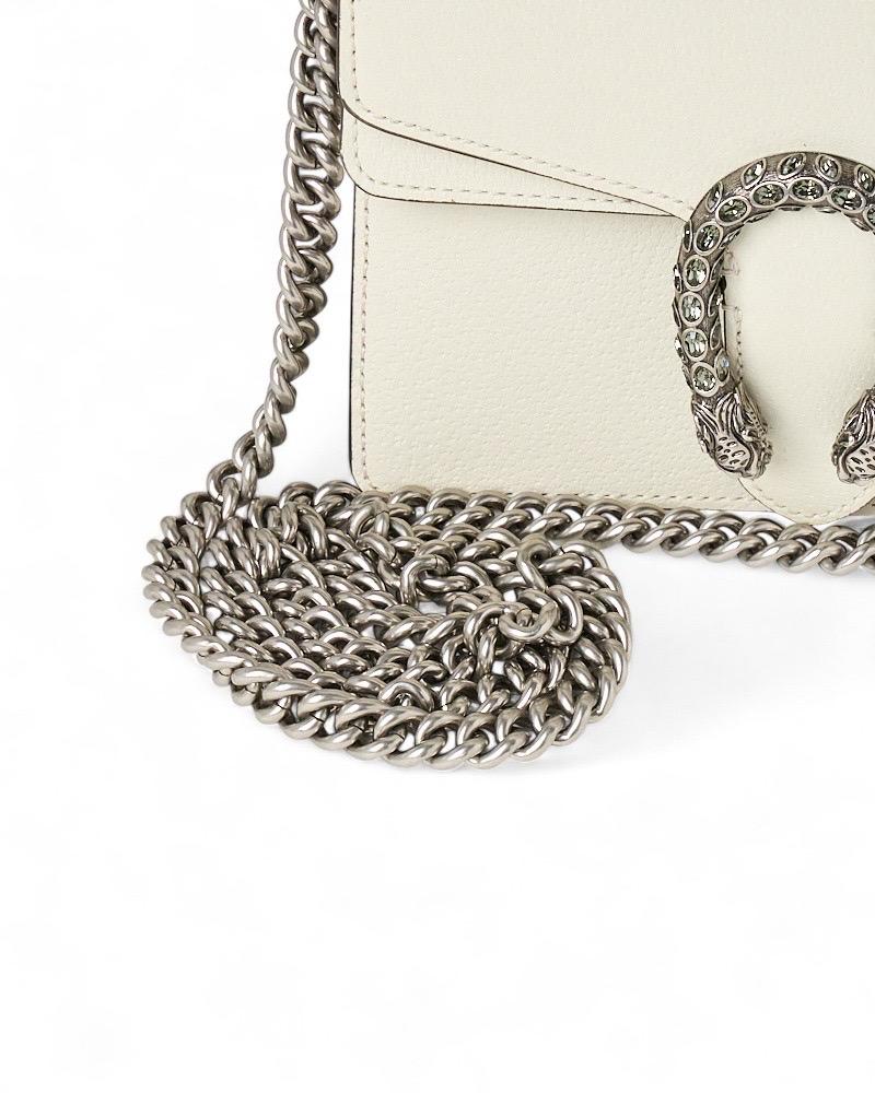 Gucci Dionysus Mini Swarovski Bianca 7