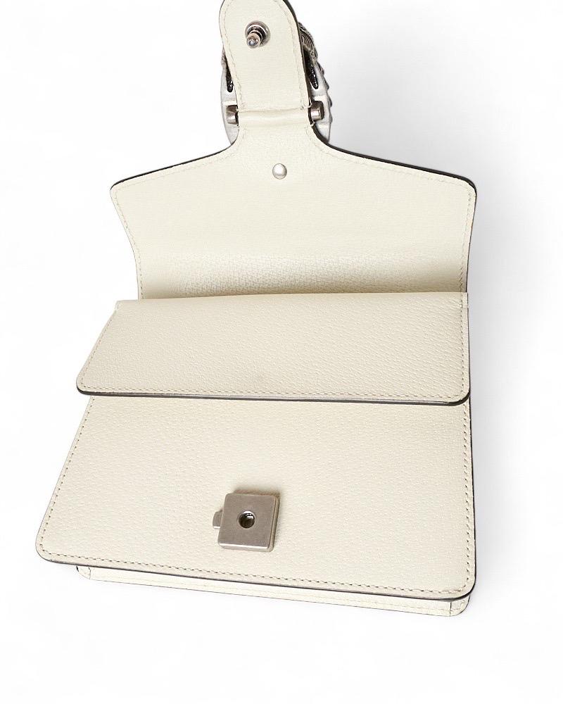 Gucci Dionysus Mini Swarovski Bianca 12