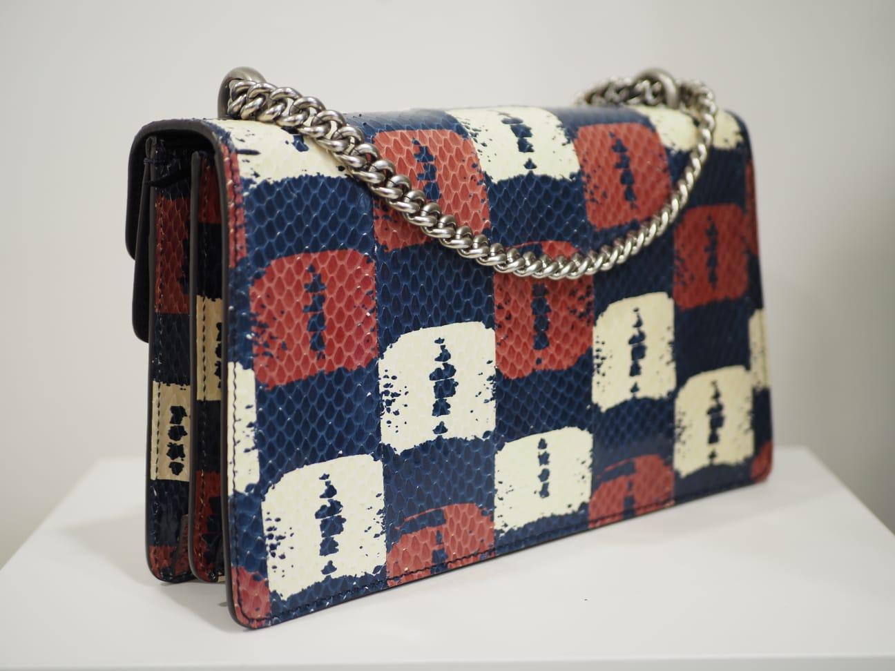Women's or Men's Gucci Dionysus multicoloured python leather shoulder bag