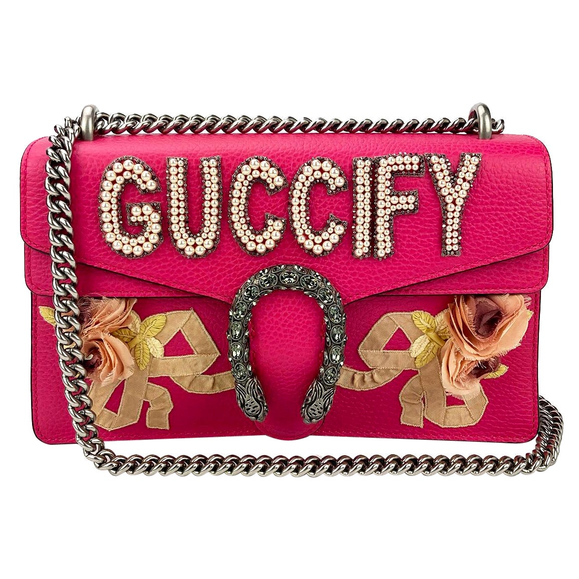 Gucci Dionysus - Petit sac à bandoulière rose « Guccify » NWOT