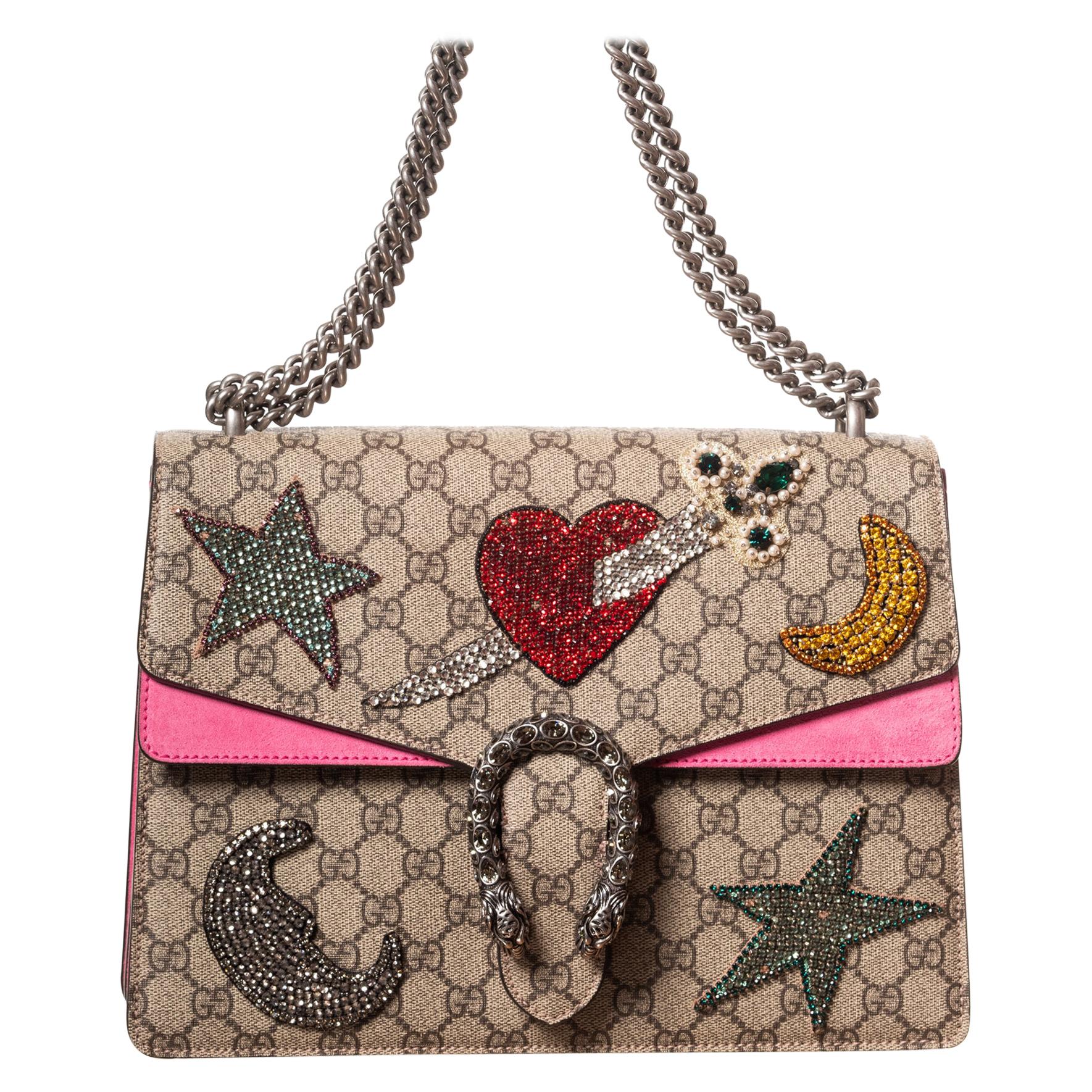 Gucci Dionysus Sequin Embellished GG Coated Canvas Medium