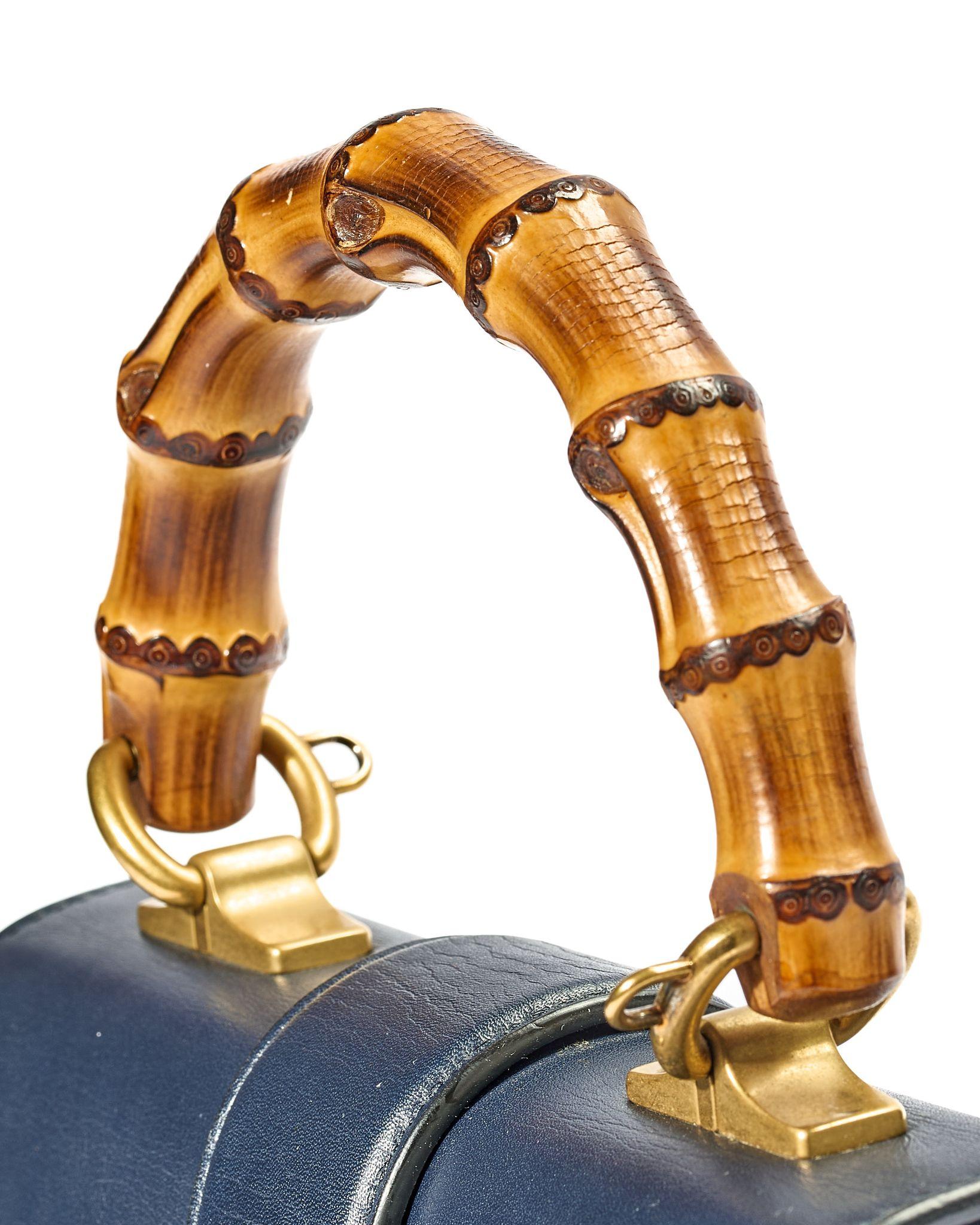 Gucci Dionysus Petite Toile de Bambou Bleu en vente 5