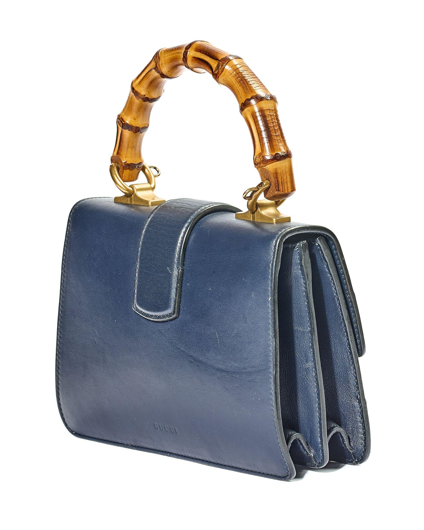 Gucci Dionysus Petite Toile de Bambou Bleu en vente 1