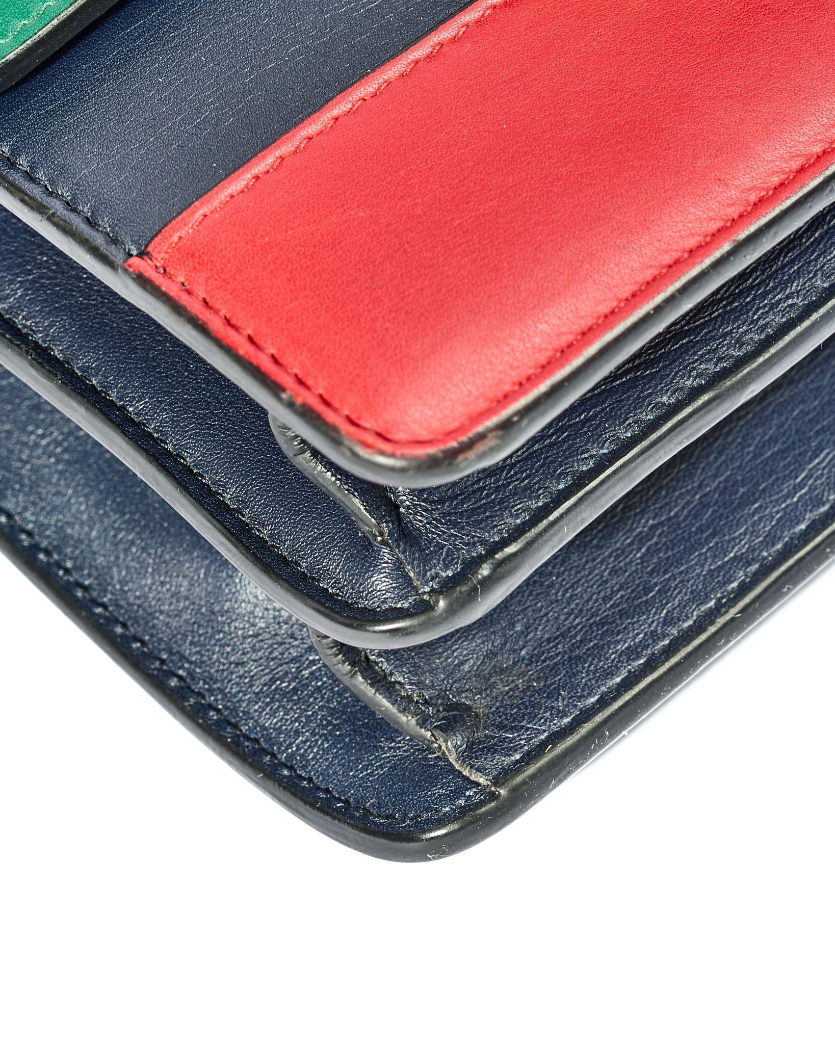 Gucci Dionysus Petite Toile de Bambou Bleu en vente 3