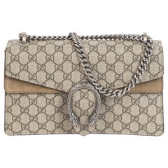 Gucci Dionysus Small GG Beige Shoulder Bag