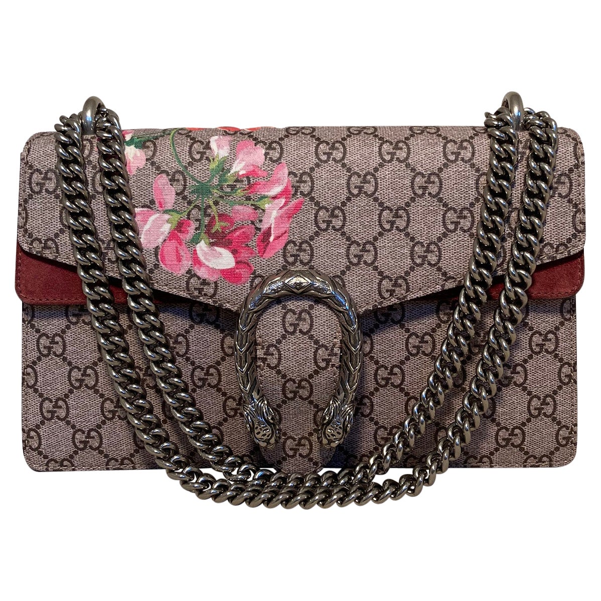 Gucci Dionysus kleine GG Blooms Umhängetasche