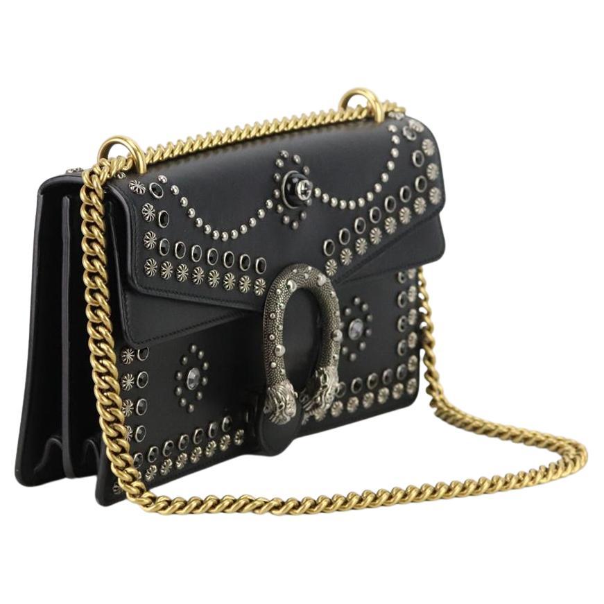 Gucci Dionysus Small Studded Leather Shoulder Bag