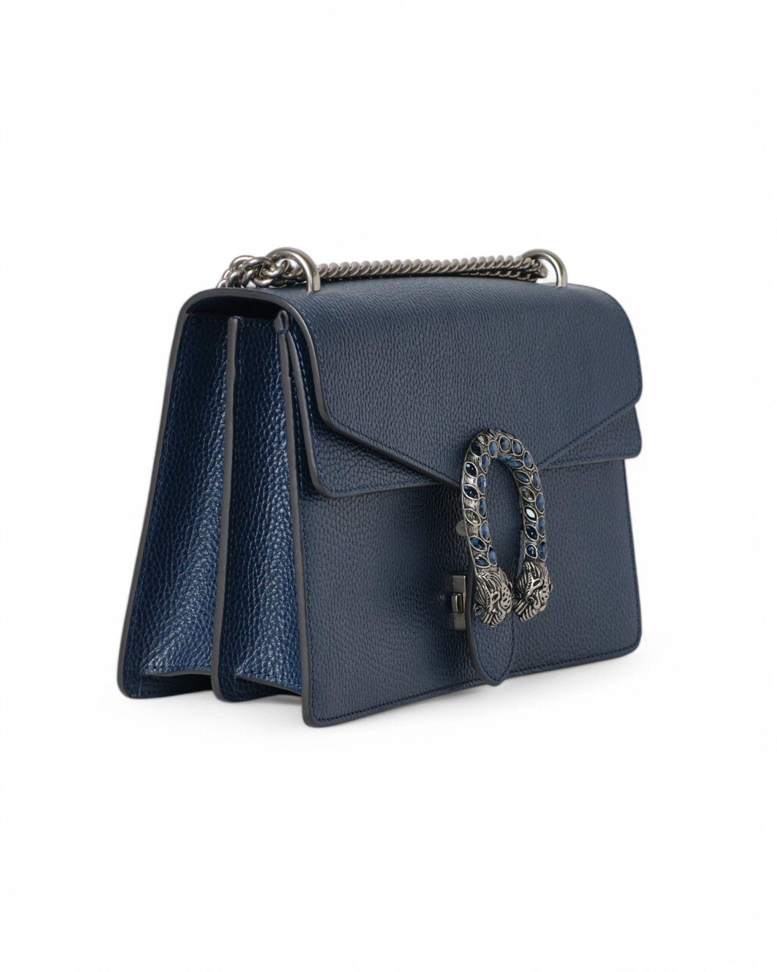Black Gucci Dionysus Small Swarovski Blu