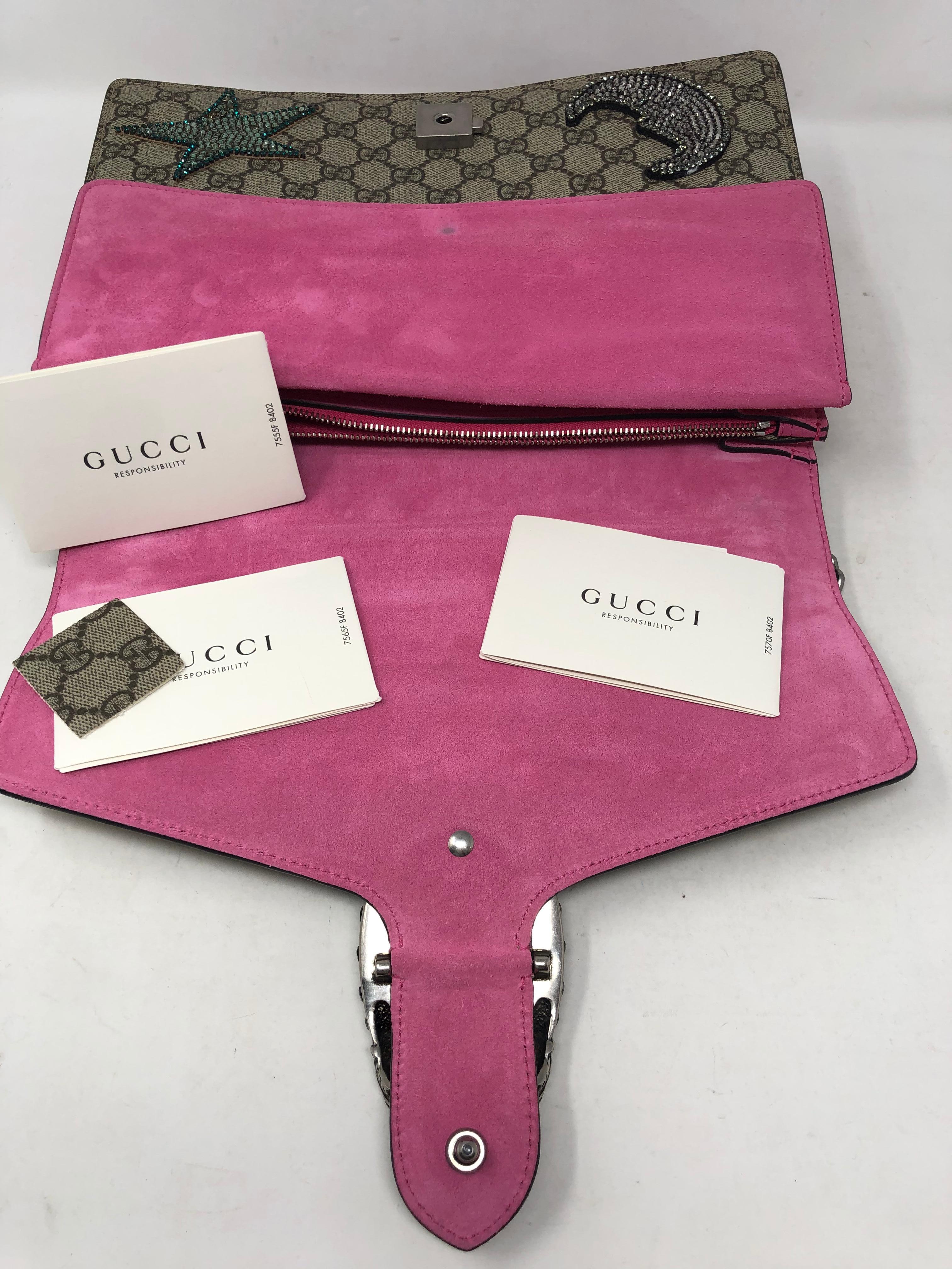 Gucci Dionysus Star, Heart, and Moon Bag  3