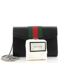 Gucci Dionysus Web Chain Wallet Leather Small