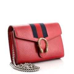Gucci Dionysus Web Chain Wallet Leather Small