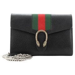 Gucci Dionysus Web Chain Wallet Leather Small