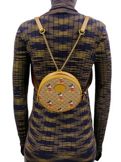 GUCCI DISNEY round GG backpack Mickey Mouse