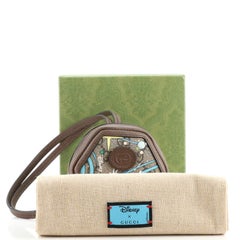 Gucci Disney Donald Duck Crossbody Coin Purse Printed GG Coated Canvas