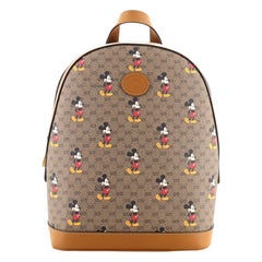 Gucci Disney Mickey Mouse Backpack Printed Mini GG Coated Canvas Small