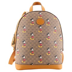 Gucci Disney Mickey Mouse Backpack Printed Mini GG Coated Canvas Small