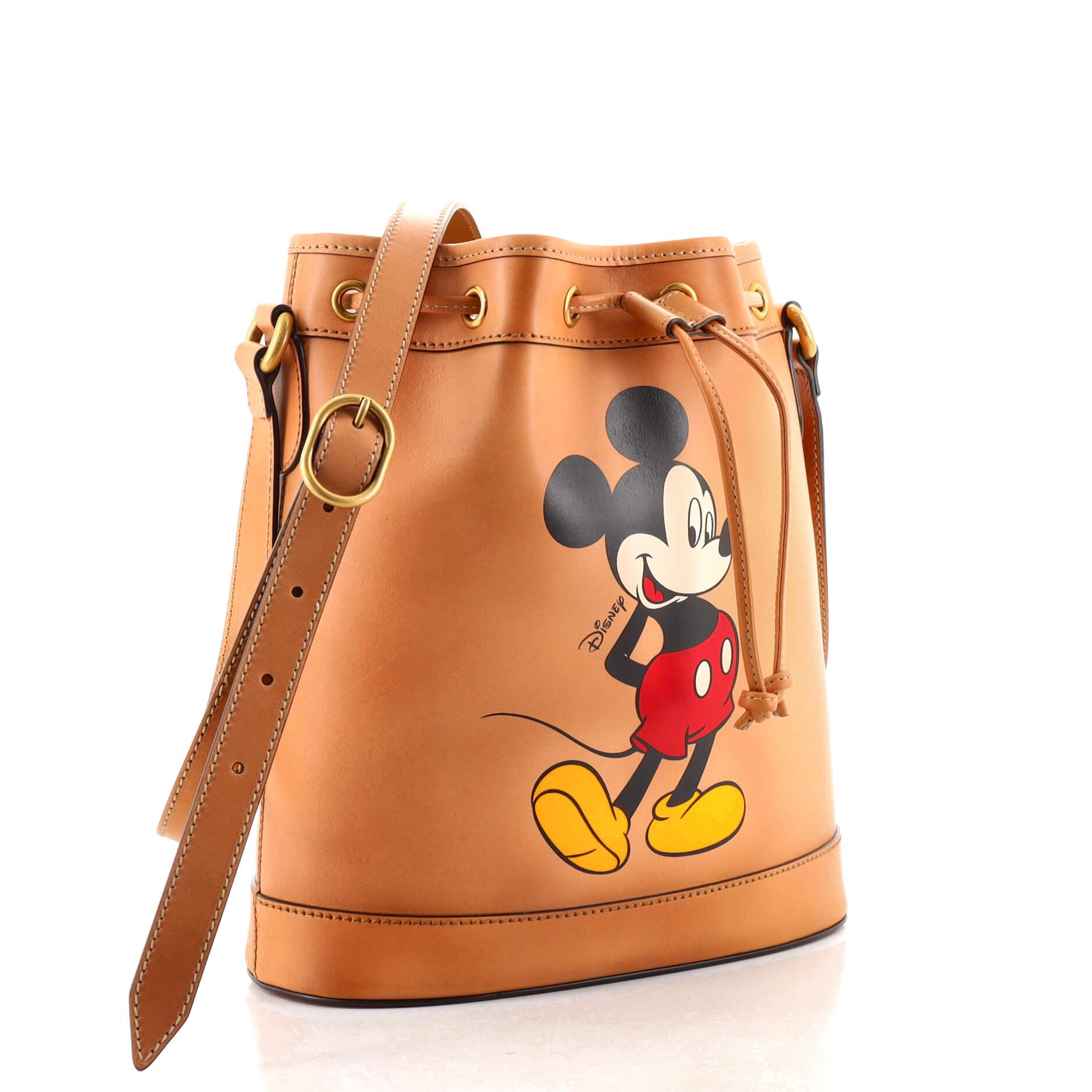 gucci disney bucket bag