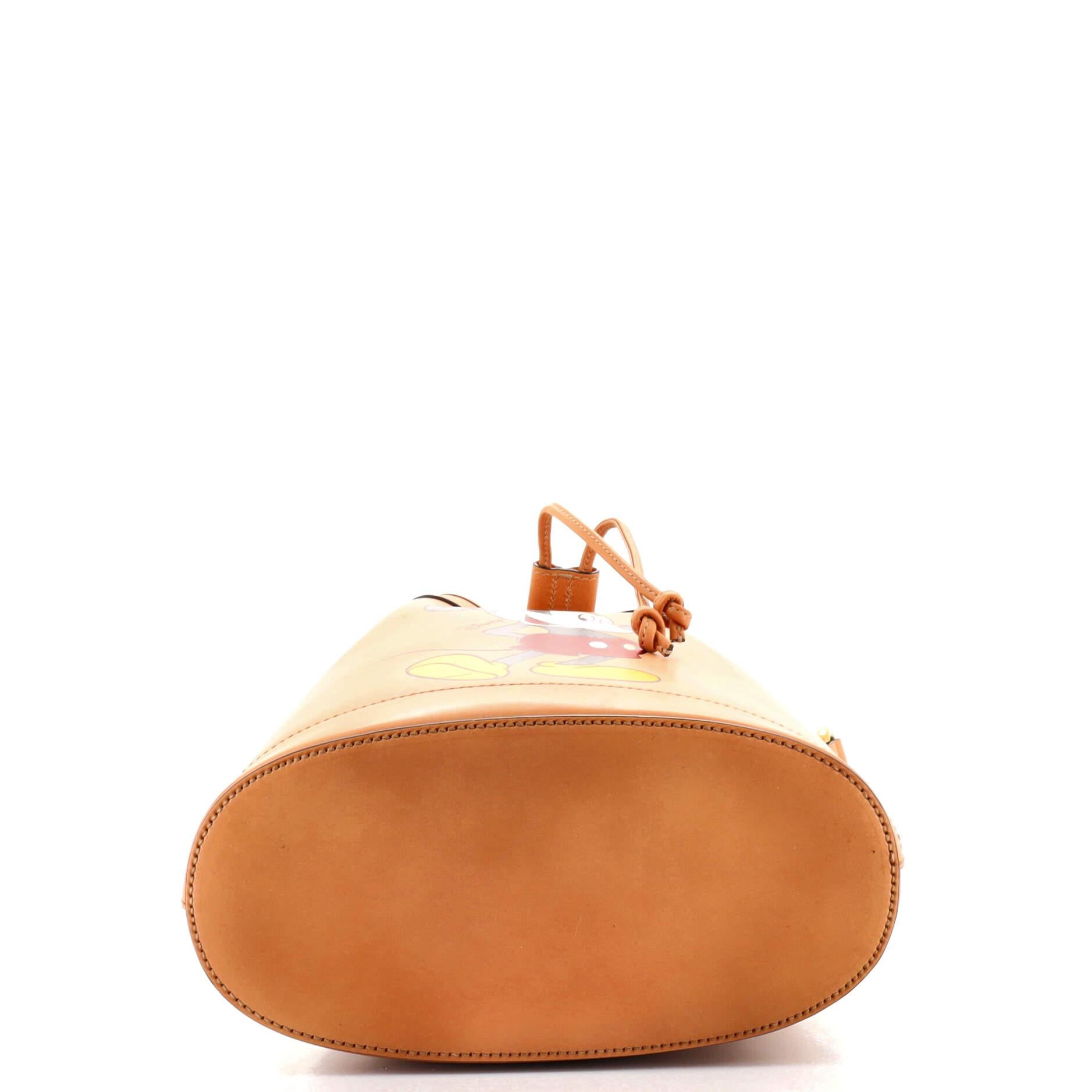 gucci mickey bucket bag