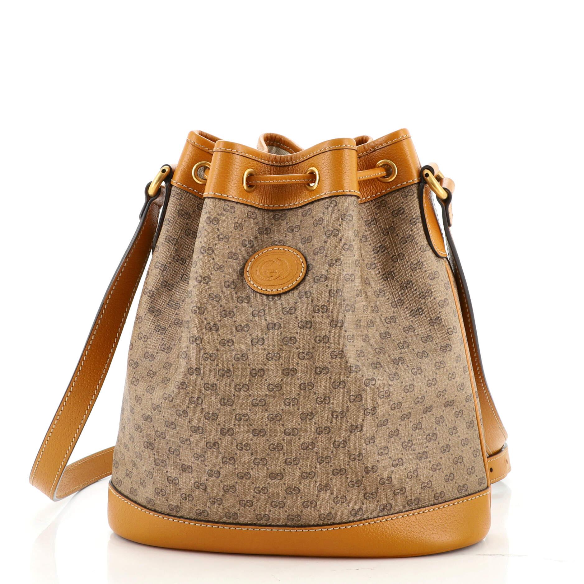 gucci mickey bucket bag