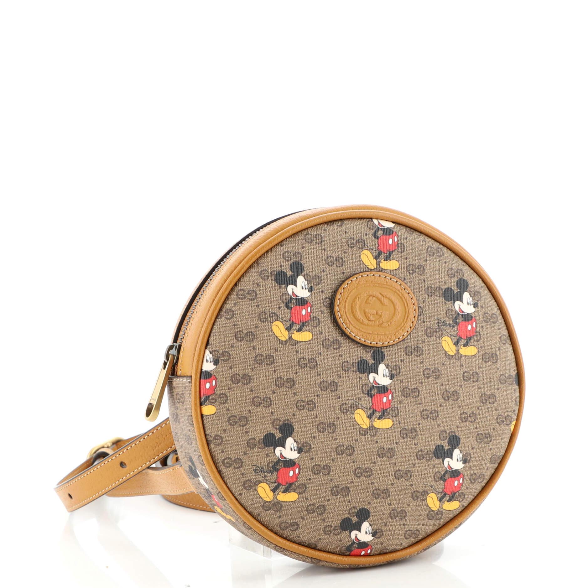 mickey mouse gucci belt