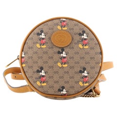Gucci Disney Mickey Mouse Round Backpack Printed Mini GG Coated Canvas Mini