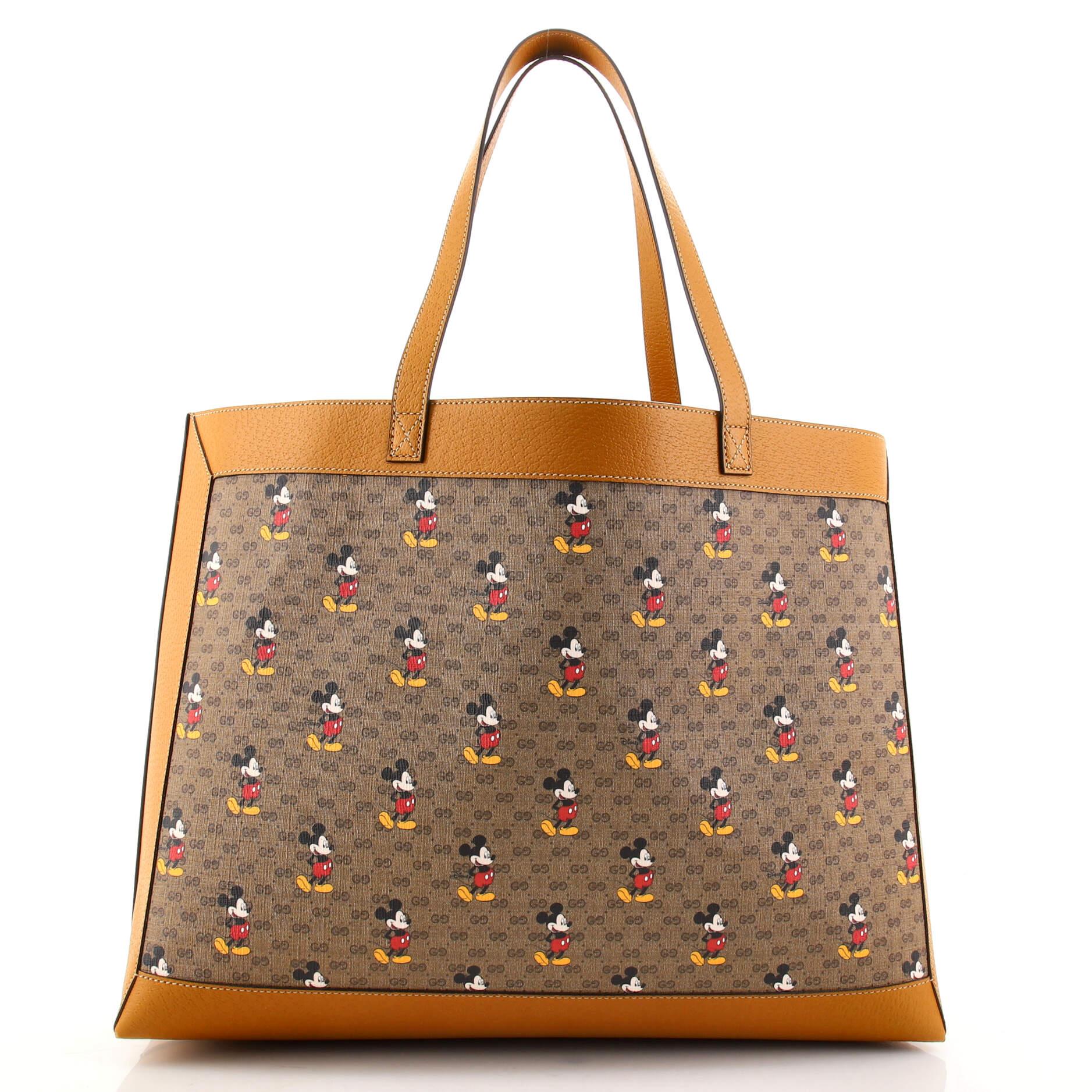 Gucci mickey tote bag best sale
