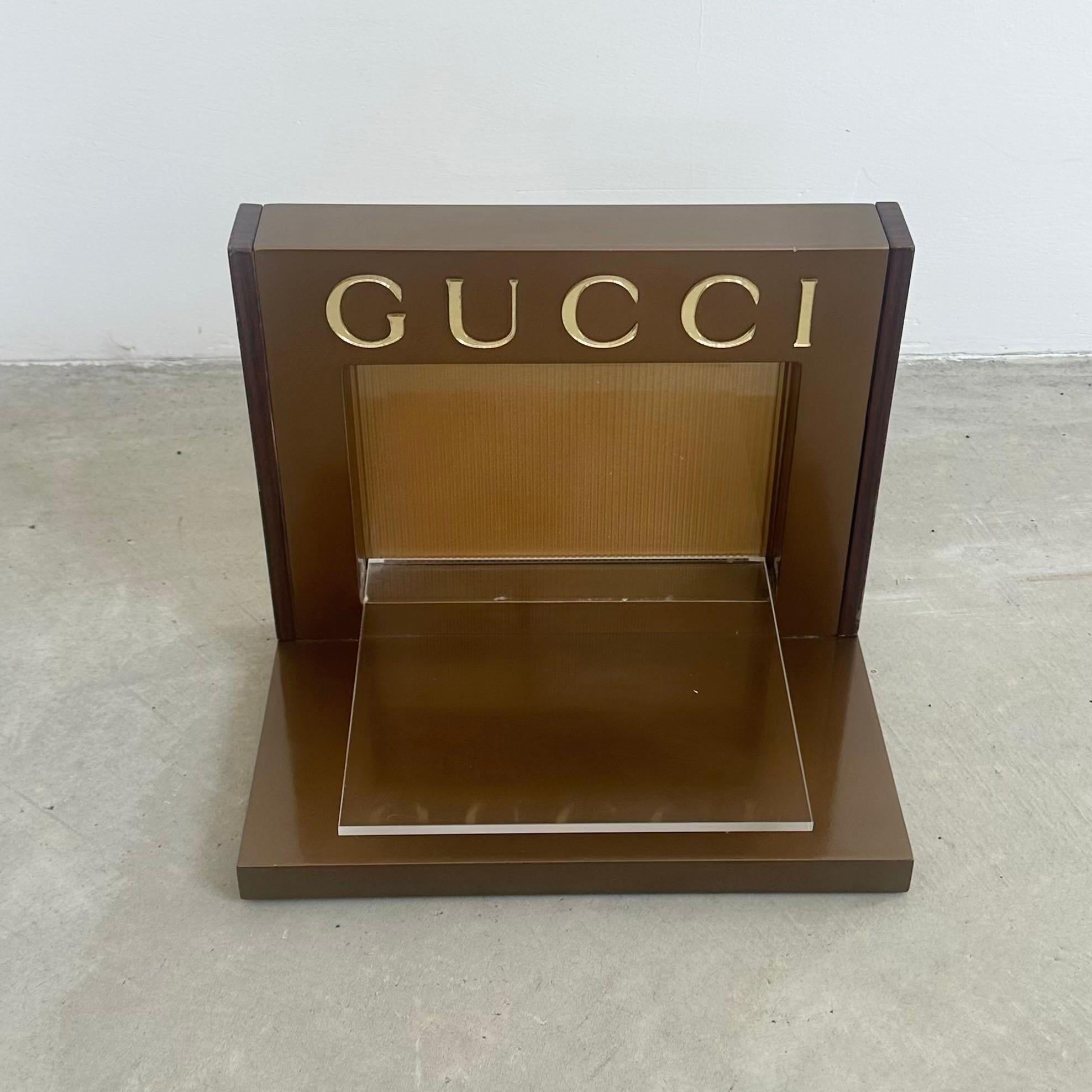 Scaffale da esposizione Gucci, Italia anni '80 in vendita 1