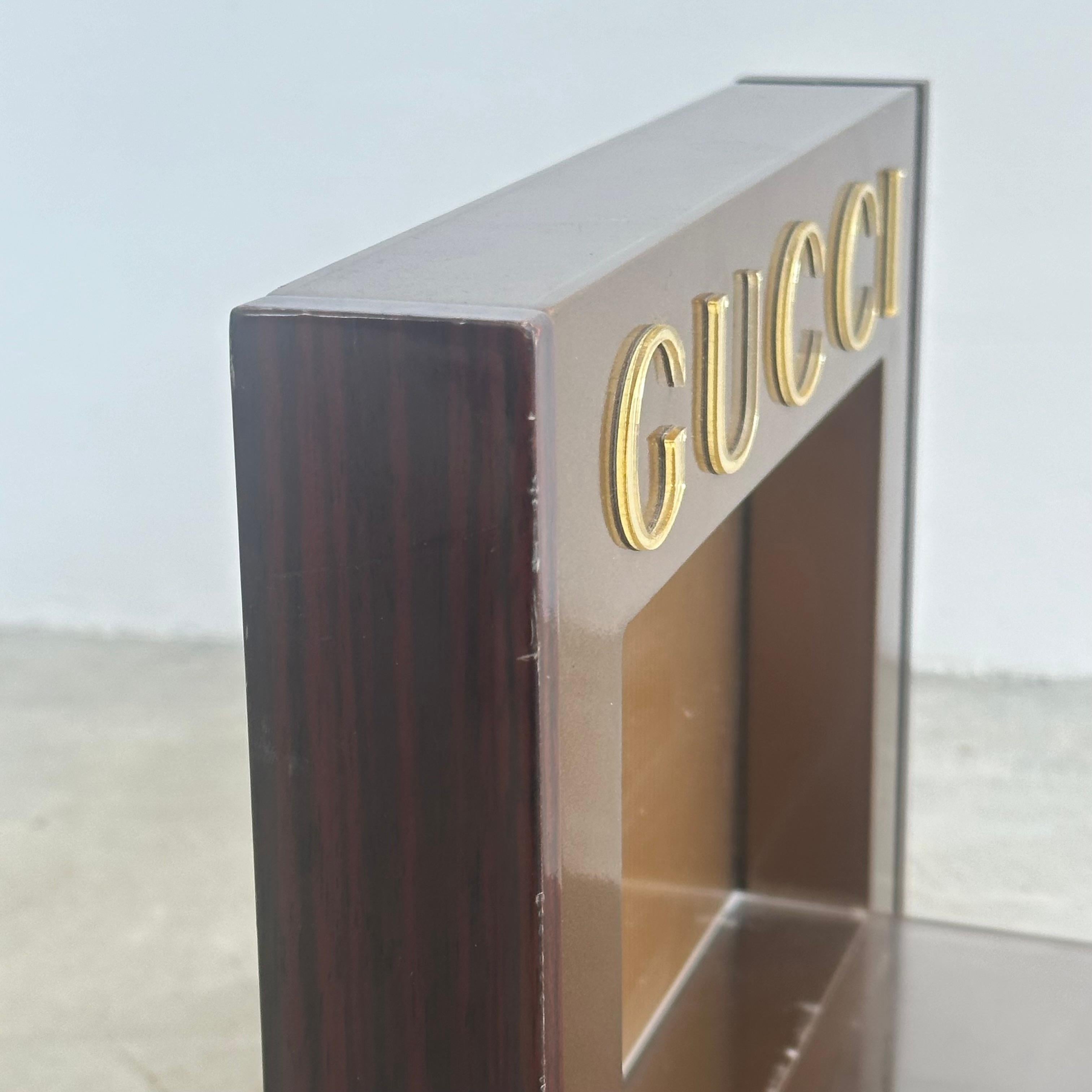 Scaffale da esposizione Gucci, Italia anni '80 in vendita 2