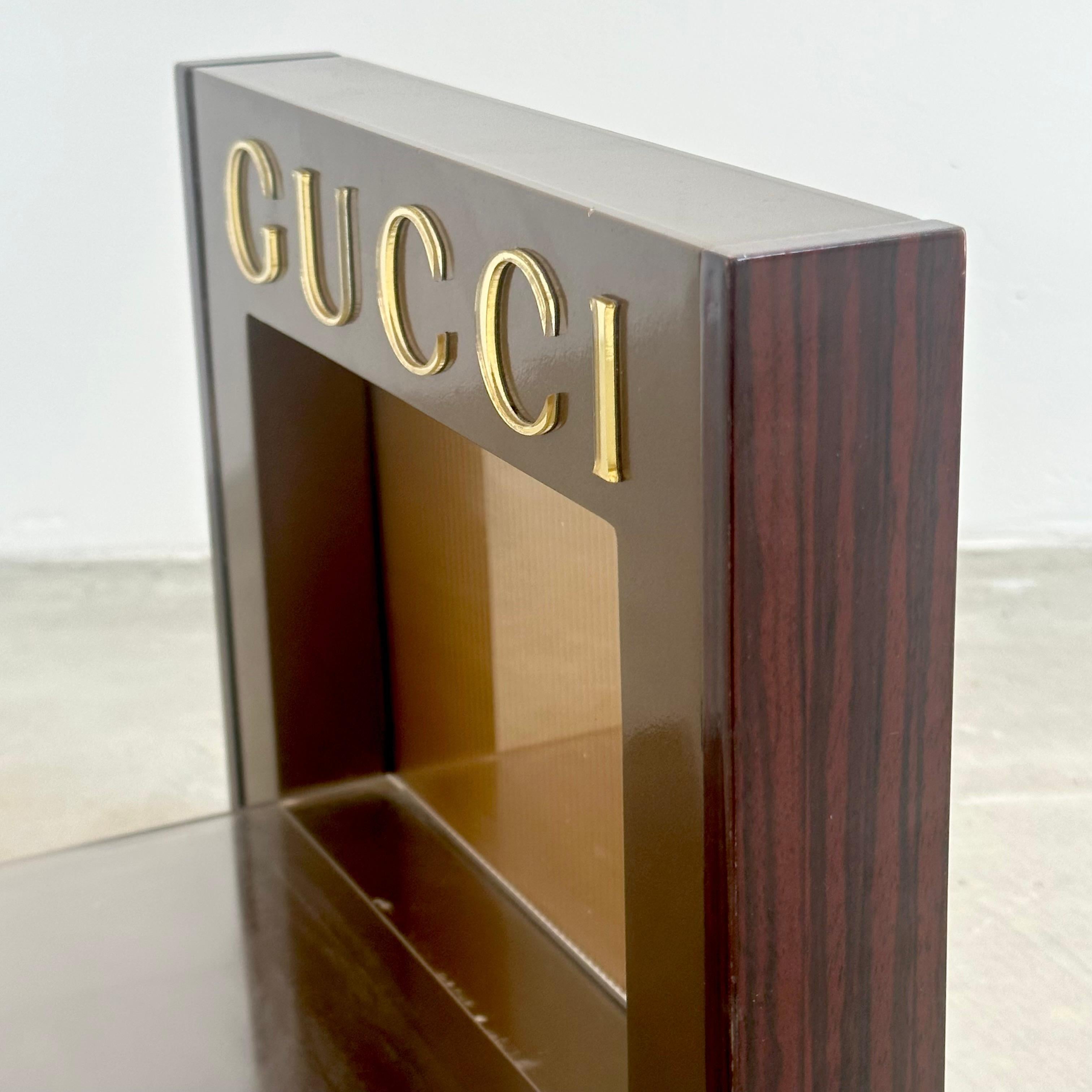 Scaffale da esposizione Gucci, Italia anni '80 in vendita 3