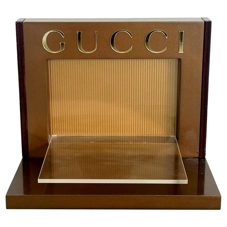 Gold Gucci Display model Vintage Displays from Gucci, 1960, Set of 3 for sale at Pamono main image 3