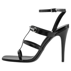 Gucci Divine sandales en cuir ornées de mors de cheval EU 37